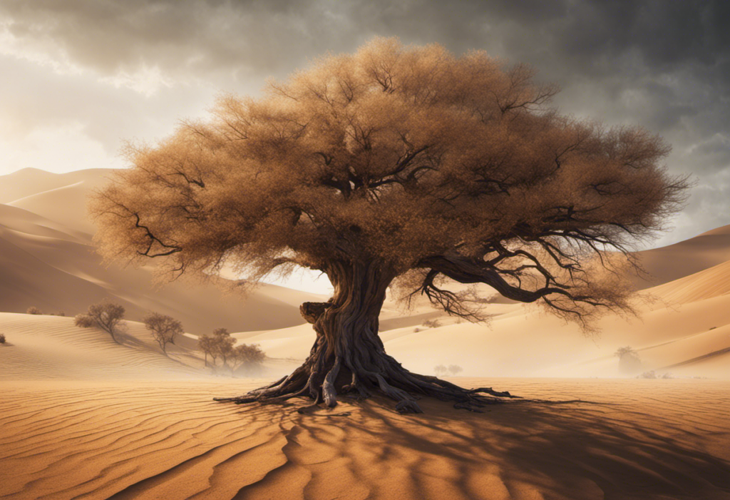 what is a theme - tree in desert