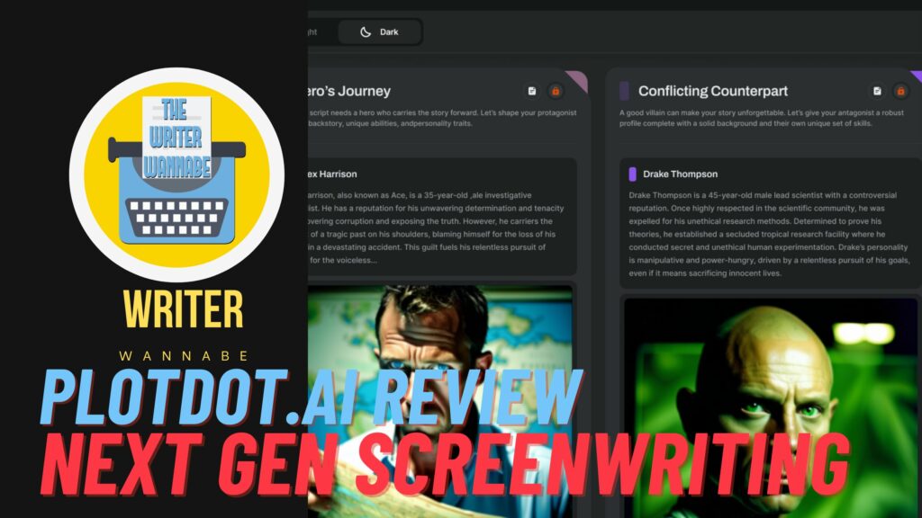 Plotdot AI review: An interesting AI tool to Generate Captivating Screenplays