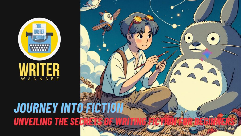 WRITER WANNABE - Journey into Fiction: Unveiling the Secrets of Writing Fiction for Beginners