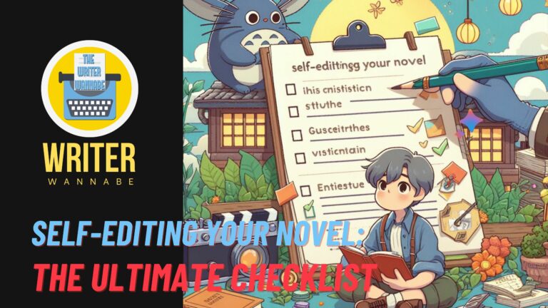 WRITER WANNABE - Self-Editing Your Novel: The Ultimate Checklist