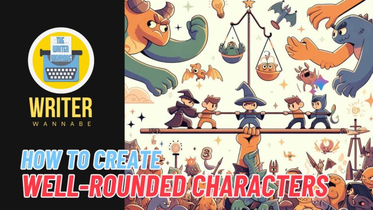 WRITER WANNABE - How to Create Well-Rounded Characters
