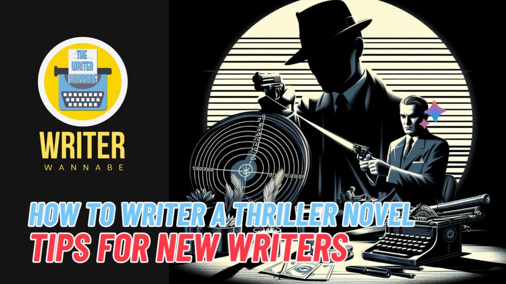 How to write a Thriller Novel: Killer writing tips for new writers.