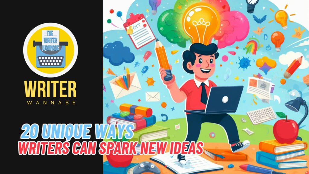 WRITER WANNABE - 20 Unique Ways Writers Can Spark New Ideas