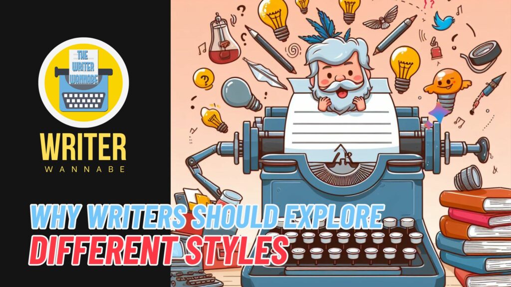 WRITER WANNABE - Why Writers Should Explore Different Styles